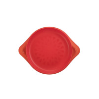 茶花(CHAHUA) 双层糖果盒干果盒水果盘 柠檬组合式果盘 019002