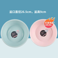 茶花(CHAHUA) 精益圆盆-S亮红色,亮绿色尺寸:Ø26.5*9 颜色随机