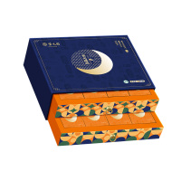 紫光园 紫光福满月饼礼盒1260g