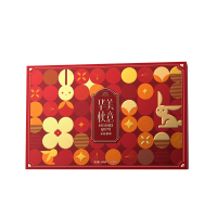 华美 感恩月华韵春晓月饼礼盒640g