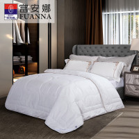 富安娜 床品柔美羊毛春秋被 203*229cm(1200g)