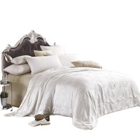 富安娜 嘉逸蚕丝夏被 203*229cm(500g) 白色