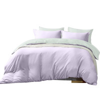 富安娜 床品磨毛四件套-碧落轻歌 被套203*229cm床单230*250cm74*48cm*2