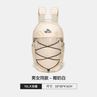 伯希和(PELLIOT)轻量化时尚双肩包16402506椰奶白