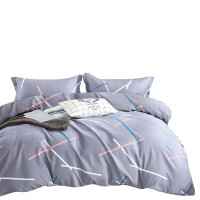 ‪芳恩 TH-Z1018长棉绒印花四件套 床单230*230cm被套200*230 时尚漫步