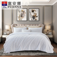 富安娜 磨毛压花华锦蚕丝夏被 203*229cm(400g)