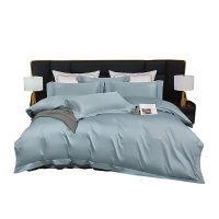芳恩 FN-Z8057 120支长绒棉轻奢四件套床单245×260cm 被套200×230cm 诺卡-天空兰