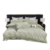 芳恩 FN-Z8057 120支长绒棉轻奢四件套床单245×260cm 被套200×230cm 诺卡-竹青