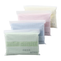 景福莱 透气爽肤 单条素提面巾袋装 颜色随机33cm*70cm