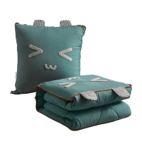 芳恩 FN-R7011 颜表情抱枕被 枕40×40cm 被100×150cm 墨绿