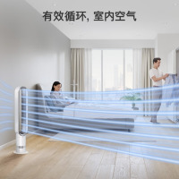 戴森(DYSON) AM07 落地扇平稳强劲凉风适用客厅 无叶风扇紫色/银白色随机