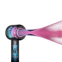 戴森(DYSON) 家用速干减少头发毛躁电吹风 HD08吹风机 礼盒装 中国红/藏青铜