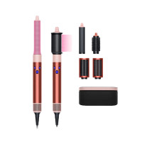 戴森(DYSON) HS05全新防飞翘卷发棒 紫红镍/镍铜色/藏青铜