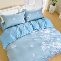 水星家纺四件套花舞幽然 被套200*230cm床单240*245cm枕套48*74cm*2