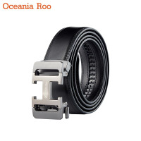 大洋洲·袋鼠自动扣休闲皮带 DS-BL809 枪黑色