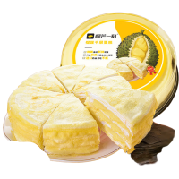 榴芒一刻 榴莲千层蛋糕850g(纯动物奶油)