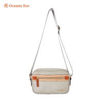 大洋洲·袋鼠 休闲炫酷可斜跨胸包DS-G6031 浅灰色