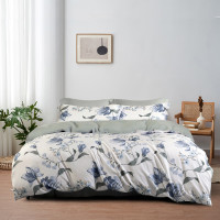 水星家纺床上用品四件套 晚风薇129001 床单款200*230cm