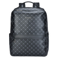 大洋洲·袋鼠 时尚商务休闲双肩包DS-P21112 黑色