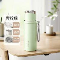 物生物(RELEA) 君志保温杯570ml JV012472-0570-VS青柠绿