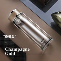 物生物(RELEA) 茗爵玻璃杯320ML JV011919-0350-XB香槟金