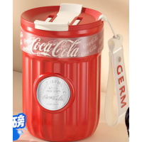 格沵 可口可乐徽章系列保温杯可乐红400mlGE-CK23AW-B55