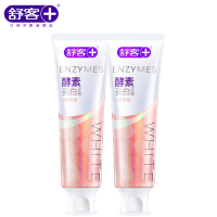 舒客专研美白酵素牙膏(冰沁白桃)120克*2