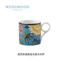 WEDGWOOD威基伍德1057275漫游美境蔚蓝花园马克杯