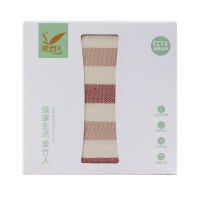 爱竹人竹韵单条盒A7(竹纤维细纹纱布巾*1)