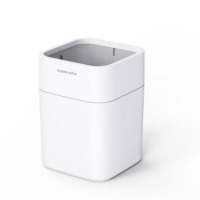 佳帮手 家用厨房客厅卫生间垃圾桶 将军肚方形大盖逸拉垃圾桶 JBS-YLLJT-ZFY39-U