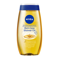 妮维雅(NIVEA) 温和清洁 深层呵护 保湿滋润 净透养肤沐浴油200ml