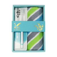 爱竹人蓝色生活2(毛巾*1+牙刷*1+牙膏*1)AZRJSXS030