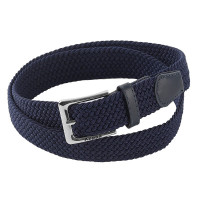 卡帕(Kappa)运动针扣编织腰带K0CY8PY01L黑色105*3.5cm