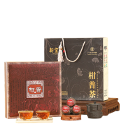 新宝堂 广东特产 全系列小青柑柑普茶 樟香柑普茶礼盒200g
