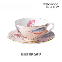 WEDGWOOD 5C106805130杜鹃桃色杯碟组