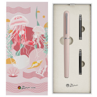 毕加索钢笔PS-625海洋系列套装(水母粉)