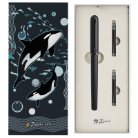 毕加索钢笔PS-625海洋系列套装(虎鲸黑)