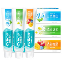 120g 纳爱斯清新鲜果牙膏+120g 纳爱斯清凉冰菊牙膏