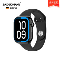 巴赫约翰 多功能运动手表电话 NFC久坐提醒健康动态心率监测 i9max