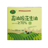乐丫高油酸花生油1.8L*2