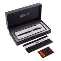 毕加索PS-918亮黑金夹铱金笔