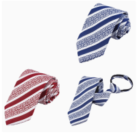 定制领带拉链款(红色/蓝色)