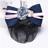 领花头花套装紫色