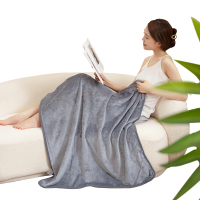 芳恩 FN-T9012牛奶绒搭搭毯 100×100cm 毯重:280g 灰色