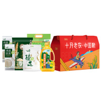北大荒(BEIDAHUANG)大荒金老农合家欢粮油礼C1