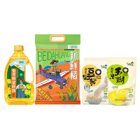 北大荒(BEIDAHUANG)大荒金老农粮油组合装A2