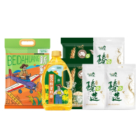 北大荒(BEIDAHUANG)大荒金老农粮油组合装A3