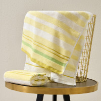 水星家纺家纺晨暖柔光A类长绒棉毛巾129349 34*72cm