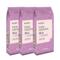 天地粮人 精品八宝粥米350g*3 大米、燕麦米、荞麦米、红小豆、绿豆、 黑米、糯米、红花生