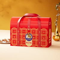 如水坚果礼盒财运亨通礼盒-荣耀版1260g